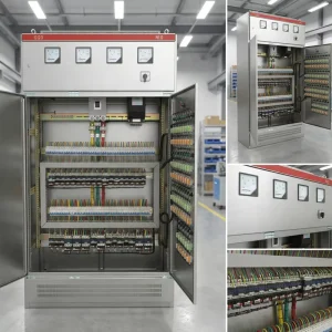 Good Qi Low Voltage Metal Steel Distribution Board Electrical Control Cabinet Panel Board Switchboard IP40 Rated CQC Certified