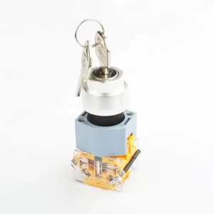 Good Quality 10A 2 Position Maintained Action Key Lock Push Button Switch Push Button Switches 22mm