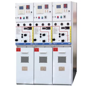 Grade 12kv Gas Insulated RMU SF6 Insulated Sealed Ring Main Unit MV HV Switchgear Power Electrical Distribution Box