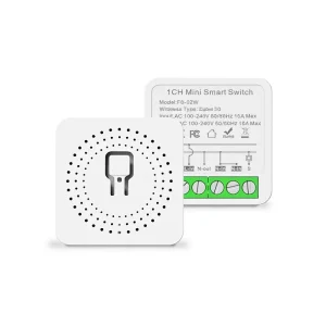 Graffiti Smart Switch Zigbee 3.0 Breaker 16A PC Material Indoor Use Mobile APP Remote Control