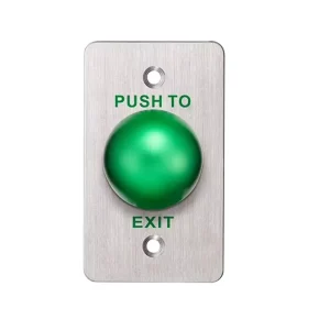 Green Mushroom Button 500000 Tested Push Button Door Release Wall Exit Switch Access Control Release Button