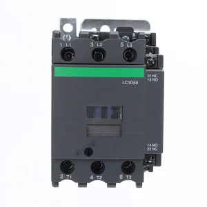 Guide Rail Installation Contactor LC1D50 Low Voltage Contactor Multifunctional Three-phase AC Contactor
