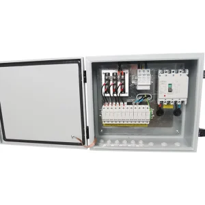 HA-8WAY/12WAY DC Combiner Box 1000V/550V IP65 Waterproof PV Distribution Box with MCCB SPD Fuse for Solar Panels