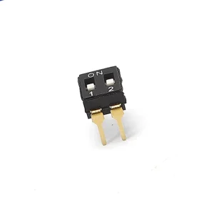HAM 02 2.54mm Pitch 4 Position 8 bit SMD DIP Switch IP41 RoHS Compliant Copper Material Electrical Appliance