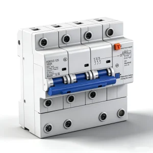 HANDELE HDB2LE 63 Small Residual Current Circuit Breaker 230V 1 63A AC RCBO 1P+N IP20 PA66 4.5kA Breaking Capacity DIN Rail LSIG