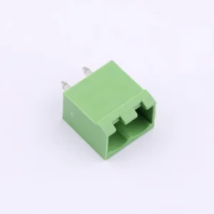 HC2EDGVC-5.08-2P-V Plug-in Terminal Block Green 5.08mm Pitch Single Row 2P PCB Terminal Block 508 mm Connector