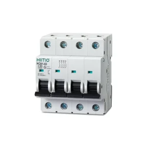 HCB1-63 Miniature Circuit Breaker 1/2/3/4/6/10/16/20/25/32/40/50/63A AC MCB 1P/2P/3P/4P 415V