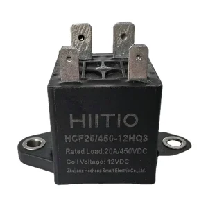 HCF20 800 24Hq3 High Voltage DC Relays Contactors Ceramic 800Vdc 20A High Voltage Contactor