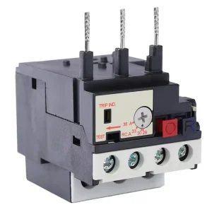HCR6 38 Professional Manufacturer Industrial Relay 0.1 38A Electric Thermal Overload Relay 50 60Hz for Motor protection