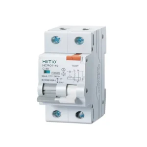 HCRO7-40 RCBO Breakers C40 6A 10A 16A 20A 25A 32A 40A 50A 63A DC MCB2P 240V Residual Current Operated Circuit Breakers
