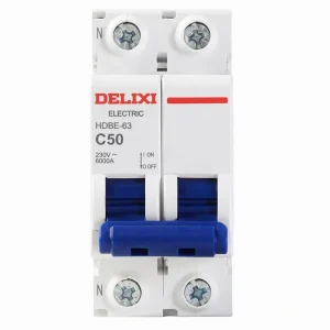 HDBE 63 Mini Circuit Breaker C Curve 1P+N 10A-63A MCB Air Switch
