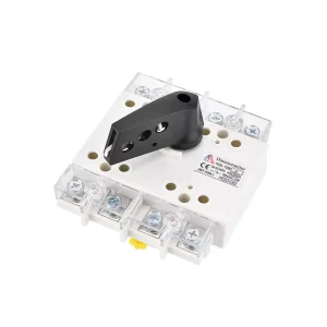HGL 100 4X Industrial Custom Load Break Switch 10 100A 4 Pole Three Phase Copper AC1000V IP20 White Disconnectors