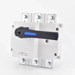 HGL-400-3 3-Pole Knife Switch Isolator 125-400A Motor Transfer Break Switch IP20 Protection AC1000V 50/60Hz Industrial Silicone