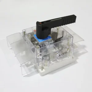 HGL 630 4P Transparent Electric Load Isolator Switch 380V Three Way 630A High Load Capacity Industrial Use