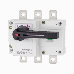 HGL Load Break Switch 250A 400V Outdoor Safety Isolation Disconnect Switch Plastic & Steel