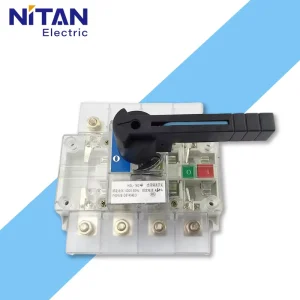 HGLB 160A 125A 4P Fuse Switch Disconnector Transparent Load Break Switch for Industrial Power Distribution NH Isolating Switch