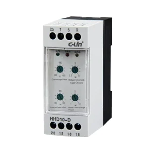 HHD10-D Industrial Control Automation Over Under Voltage Phase Loss Phase Sequence Protection Relay Replaces ABJ1-18