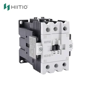 HIITIO UL Listed Magnetic Contactor 65A 110v 220v 380V AC Relay IEC Elevator Contactor 3 Pole AC Contactor