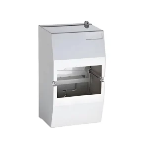 HIPS IP30 Waterproof ABS Plastic MCB Distribution Equipment 4P Power Solar Distribution Box