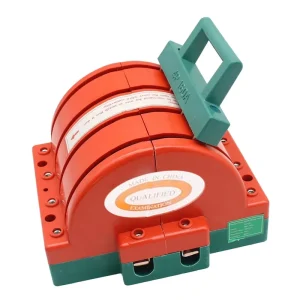 HK11 4P 160A Heavy Duty Knife Switch 4 Pole Double Throw Manual Power Disconnection Switch Disconnector