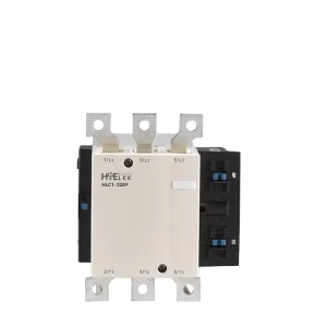 HLC1 225F AC Electric Contactor 225A 220V 3 Phase 50/60Hz IEC/EN60947-1 Standard Industrial Automation Silver Point Contacts