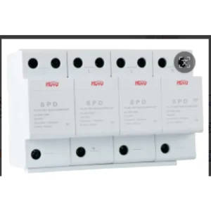 HLS1-B Surge Protection Device 1P Imax 100kA Uc 385V AC Type B Class I Lightning SPD DIN Rail Surge Arrester