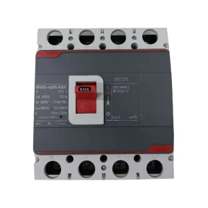 HNTI DC 100A 125A 160A 250A 400A 630A 2P 3P 4P DC 500V 750V 1000V Moulded case Circuit Breaker DC 1000V Mccb for Solar Panel Use