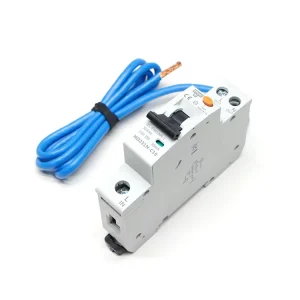HONI Brand HO231N C10 10A 16A 20A 25A 32A 40A 1P+N 30ma 100ma 300mA RCBO ELCB Residual Current Circuit Breaker with Cable
