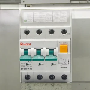 HONI HO234 C32 RCBO Residual Current Circuit Breaker 10kA Breaking Capacity 400V 40A Working Current for Industrial Household