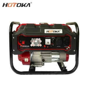 HOTOKA Factory 2kW-10kW Portable Gasoline Generator 6.5HP OHV Engine 3kW Customized Petrol Generator Set