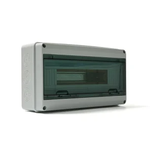 HT-18 Surface Mount Open Rail Distribution Box IP67 Rated 16A 400V Indoor Use for Electrical Power Distribution Equipment
