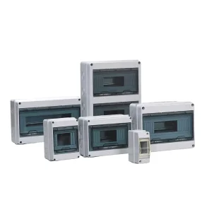 HT Series IP65 Outdoor Waterproof CE Certified 240A Low Voltage ABS PC Material 5-Way Power Distribution Equipment