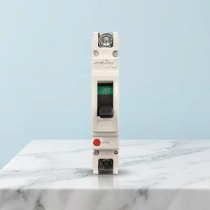 HTM6 1P Low Voltage Molded Case Circuit Breaker CE Certified 230V 50/60Hz Short Circuit Overload Protection Customizable Device
