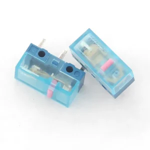 HUANO Blue Transparent Shell Mute Mouse Micro Switch 30M 50M 60M 70M 80M Mouse Button Switch