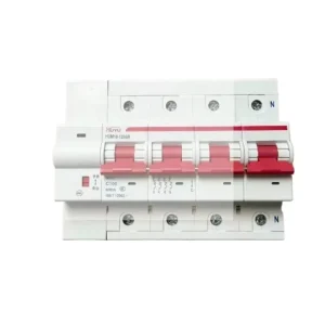 HUM18 63 MCB 3P B Curve 40A Miniature Circuit Breaker AC400V Overload Short Circuit Protection DIN Rail Mount