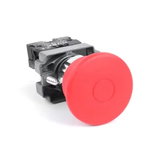 HUSA XB2 Self Locking Push Pull Button Switch 1NO1NC 10A Max Current IP65 Waterproof Metal Plastic Emergency Control