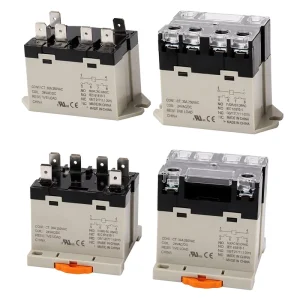 HVAC Air Conditioning 24V 120V 240V 277V DC 25A 30A 40A SPDT DPDT AC Miniature Sealed Din Rail PCB General Purpose Power Relay