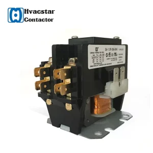 HVAC Definite Purpose Magnetic 1-PHASE Electronic AC Contactor 1P 20Amp 24-277v for Air Conditioning