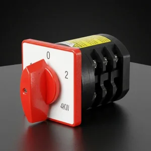 HZ5D Rotary Selector Switch Cam Switch DC Changeover Switch 4 Position Rotary Switch for Power Control