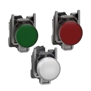 Harmony XB4 Plastic White LED Pilot Light 22mm Industrial Indicator Light IP54 24 400V OLED