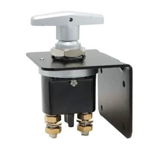 Heavy Duty 12-48VDC 500A Battery Disconnect Switch Quick Cut Isolator Boats Winches Car Motorcycles (Easy Install Knob Control)