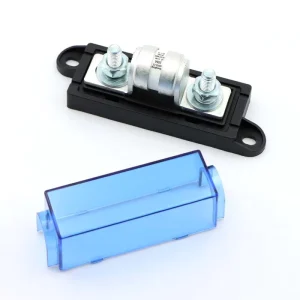Heavy Duty AC DC 500V 100 400 Amp Plastic Power Distribution Block 10kA Breaking Capacity for Inverters Marine Solar Systems