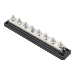 Heavy Duty Busbar 600A Brass PCB Busbar Neutral Busbar Terminal Block for RV Boat Yacht
