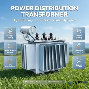 Hebei Hongda Factory Direct IEC60076 Standard Distribution Transformer Outdoor Use