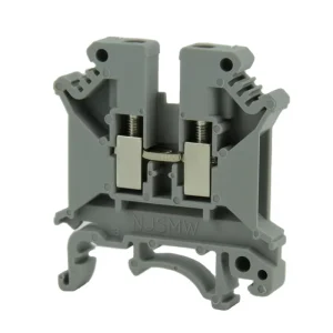 High Altitude Interface Terminal Blocks WUK 5N 800V 41A Screw Connection Din Rail Spring Type Durable Metal