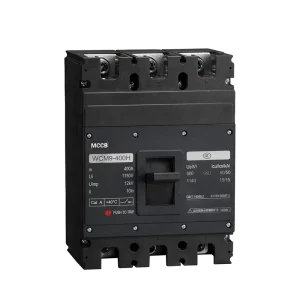 High Breaking 3 Phase MCCB 400HU Circuit Breaker All Types Moulded Case Circuit Breakers