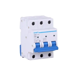 High Breaking Capacity 10000A Miniature Circuit Breaker NB1-63H 1P 2P 3P 4P 40A-63A 1000-1500V BCD Curve
