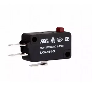 High Current 16A Micro Switch Ac Enclosed Industrial Durable Metal Material IP40 DPST 250VAC Mini LY606 Lyhc
