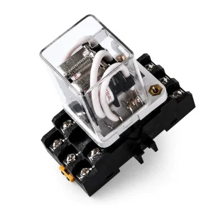 High Current 40A JQX 38F Power Relay AC DC 12 380V Silver Contacts Long Life for Control Panels Energy Systems