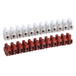 High Current 57A 750V PA66 12mm Pitch LED Lighting Terminal Block for Wire Harness